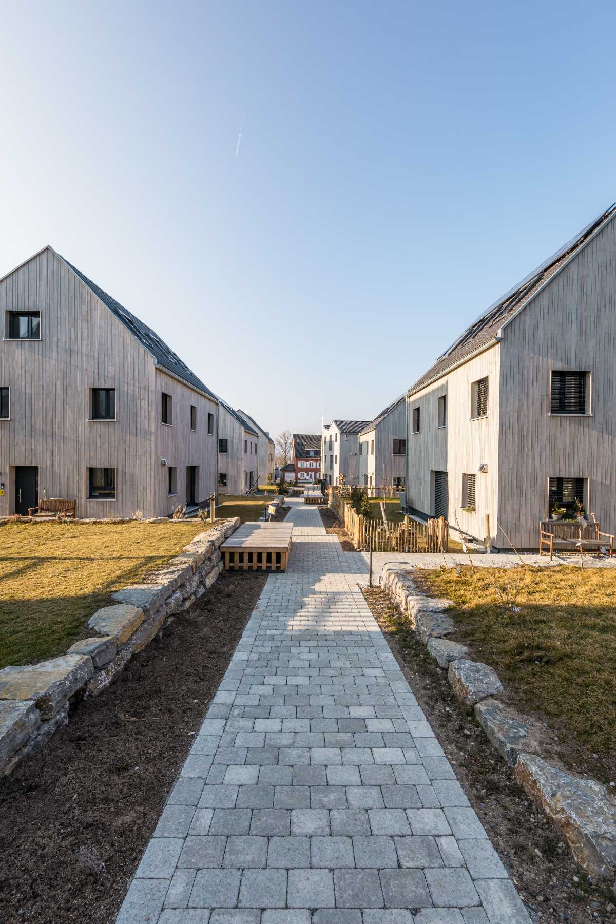"s´Dübelhölzle" in Allensbach | Effizienzhäuser und Smart Grid 2.0 | Quartiersbesichtigung